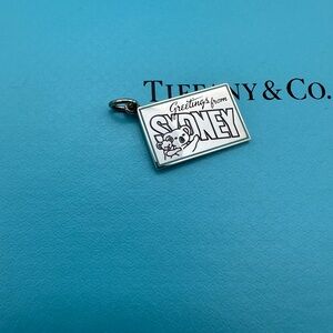 Tiffany & Co. Silver Sydney Postcard Charm